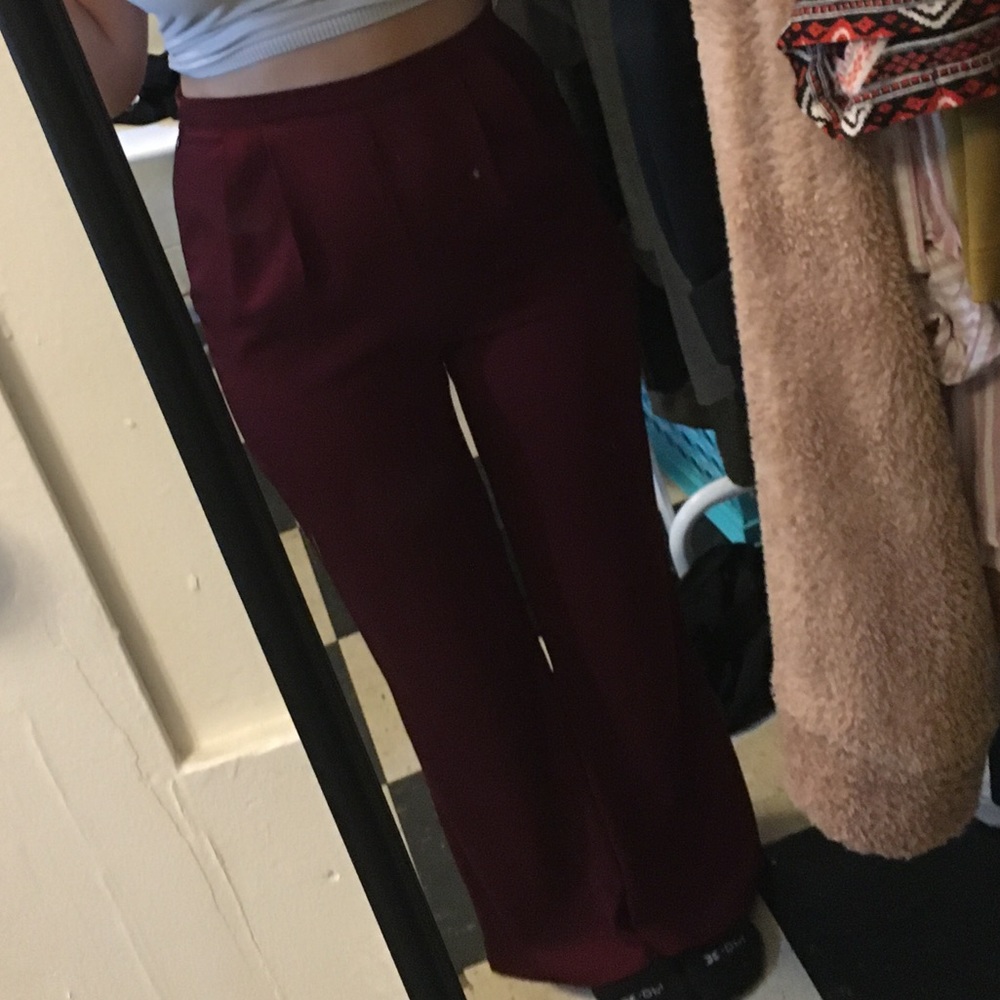 High waisted pants